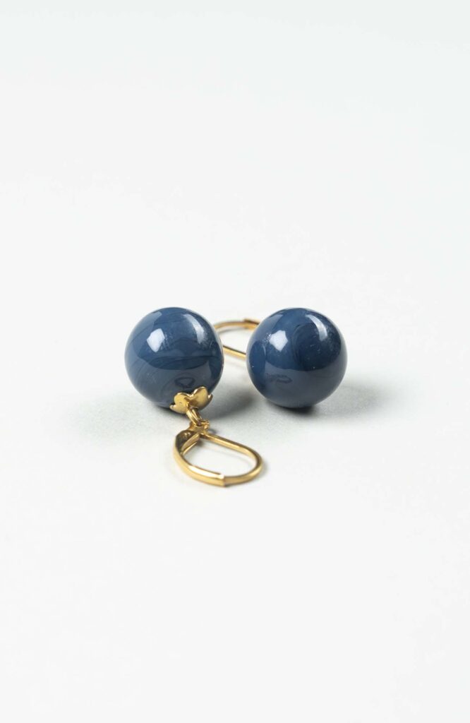 Boucles d'oreilles perles Azura Uni Doré