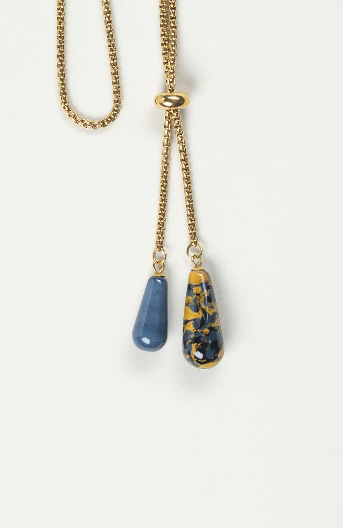 Collier sautoir Azura Doré