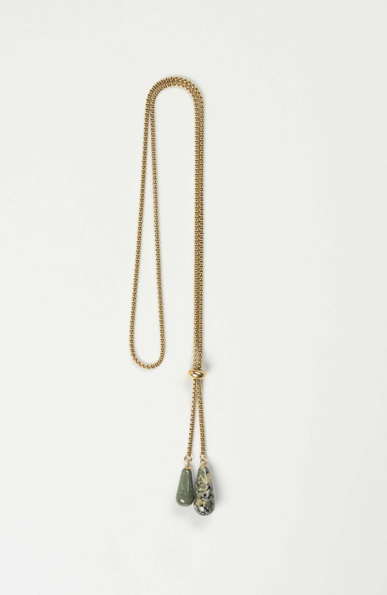 Collier sautoir British Doré