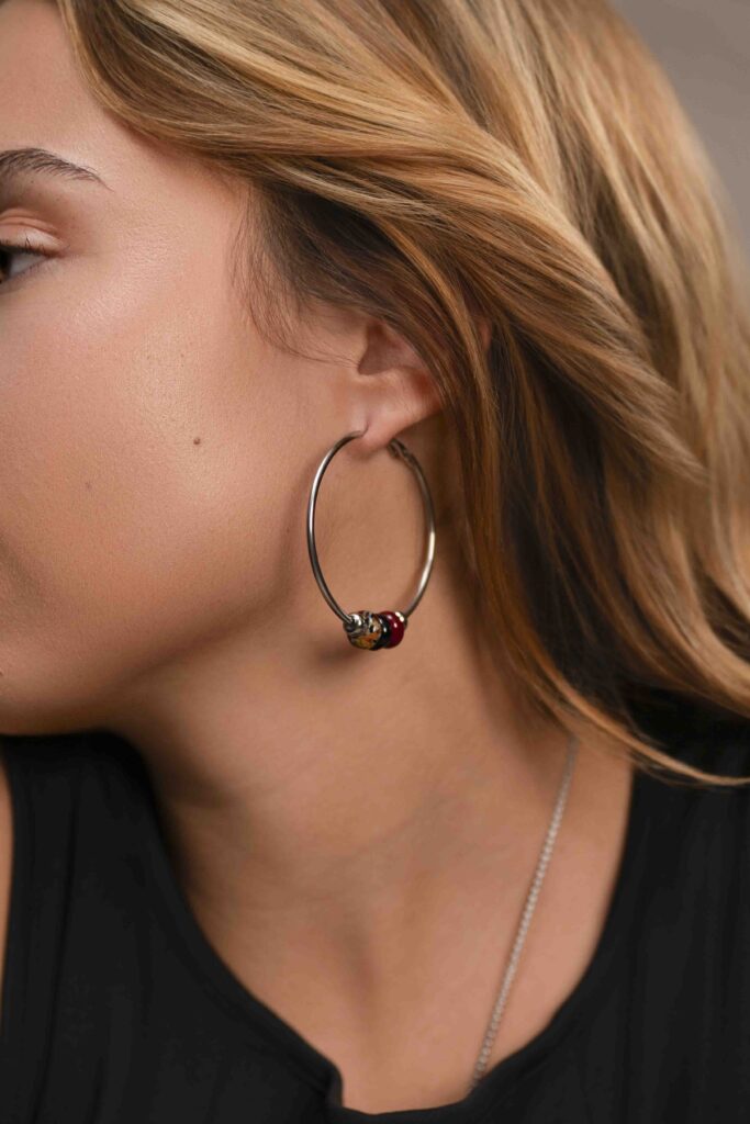 Boucles d'oreilles créoles
