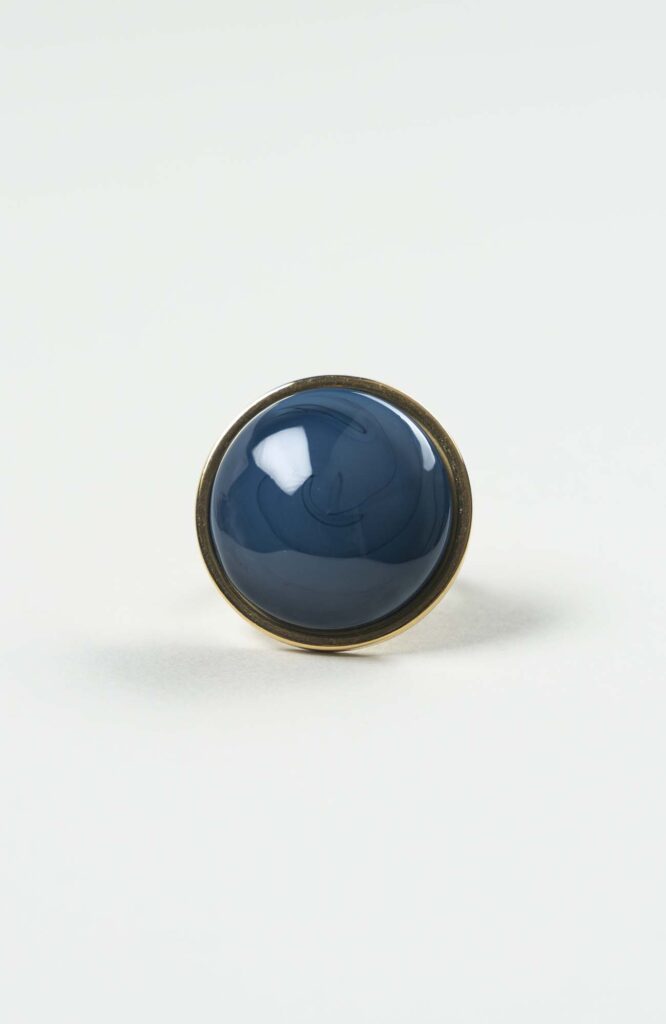 Bague grand cabochon Azura Uni Doré