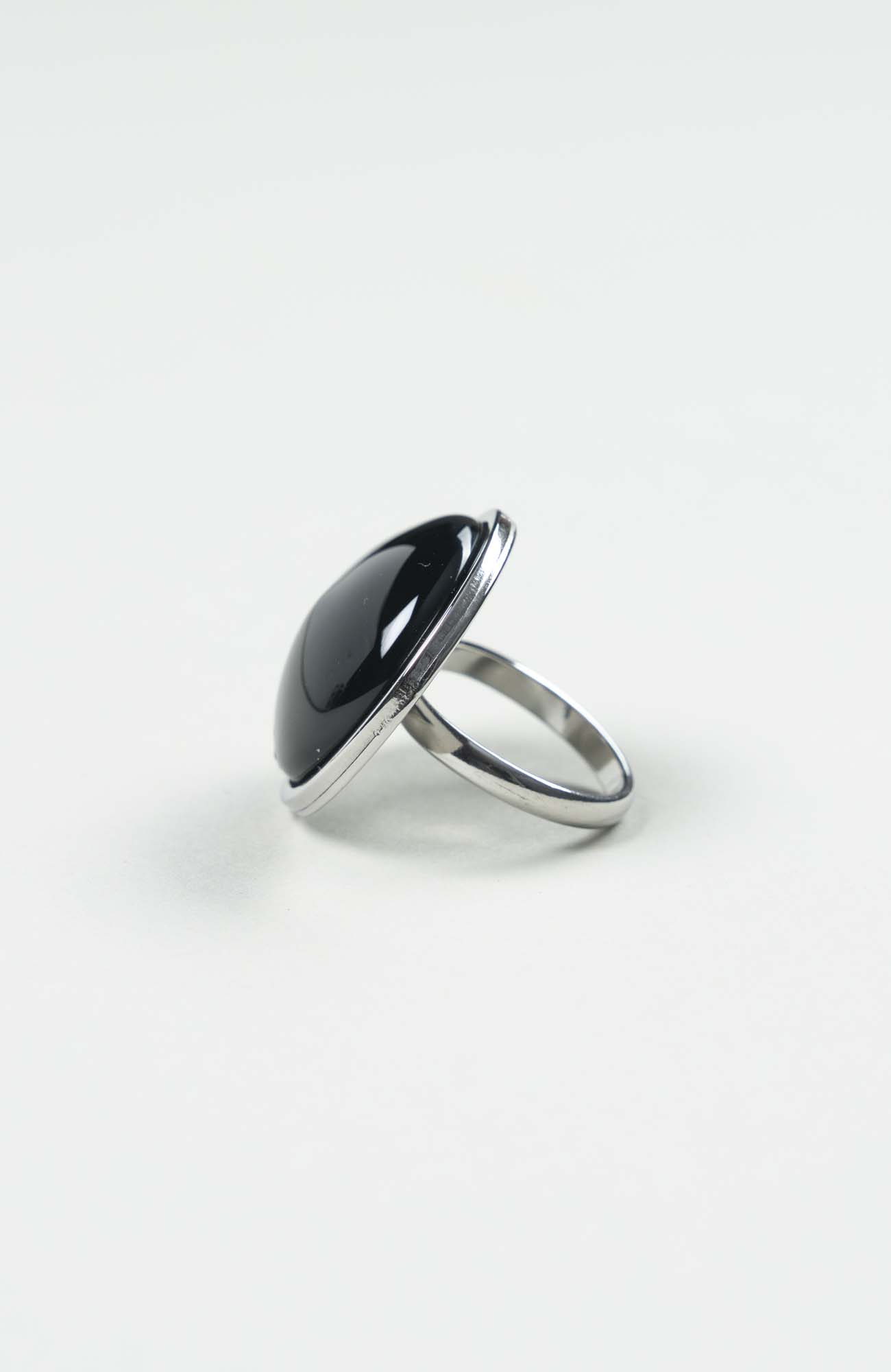Bague grand cabochon Intense Uni Argenté