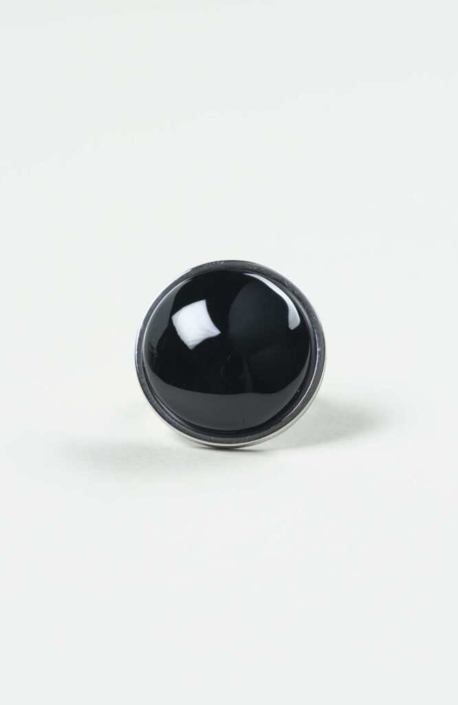 Bague grand cabochon Intense Uni Argenté