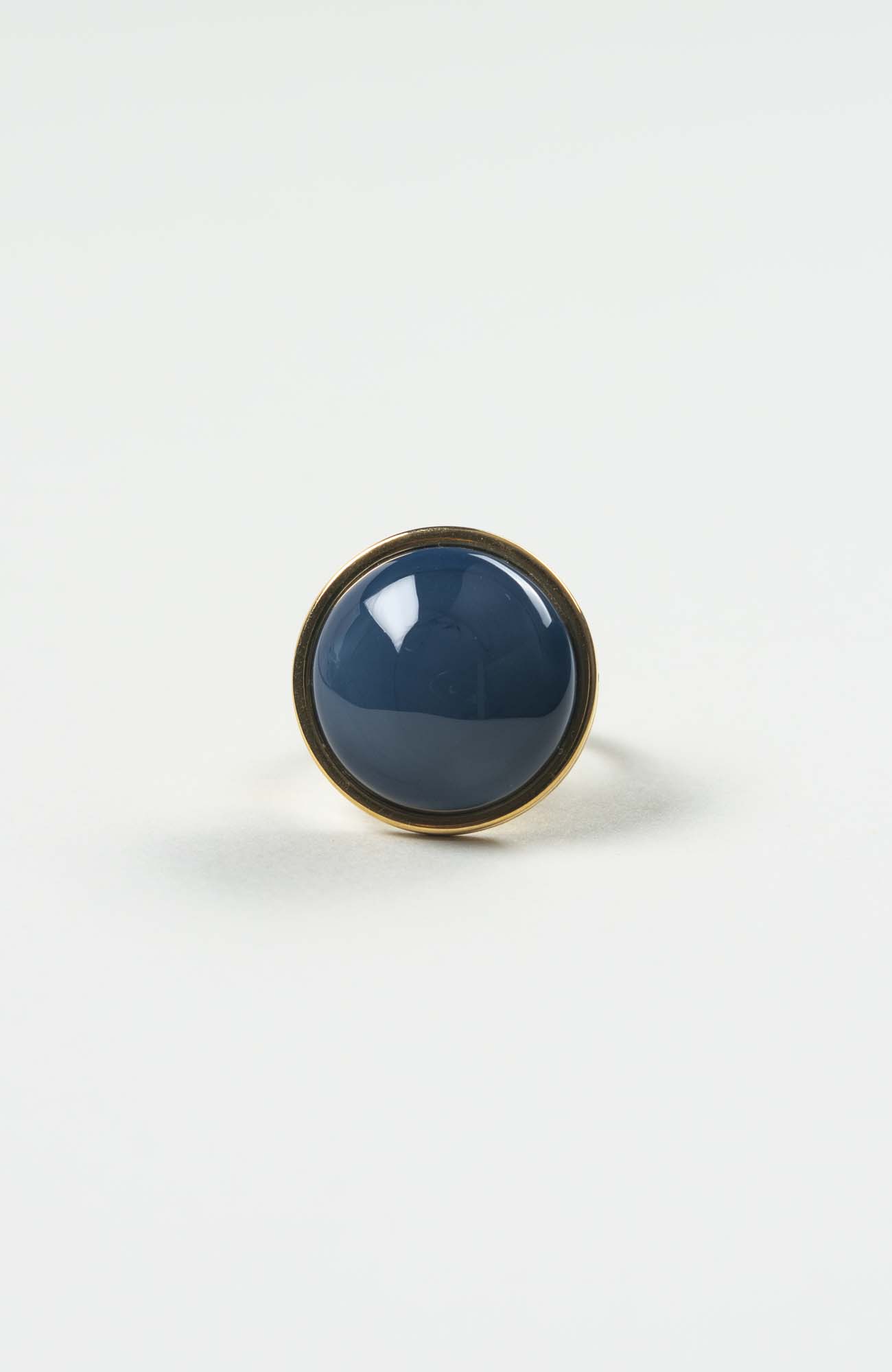 Bague moyen cabochon Azura Uni Doré