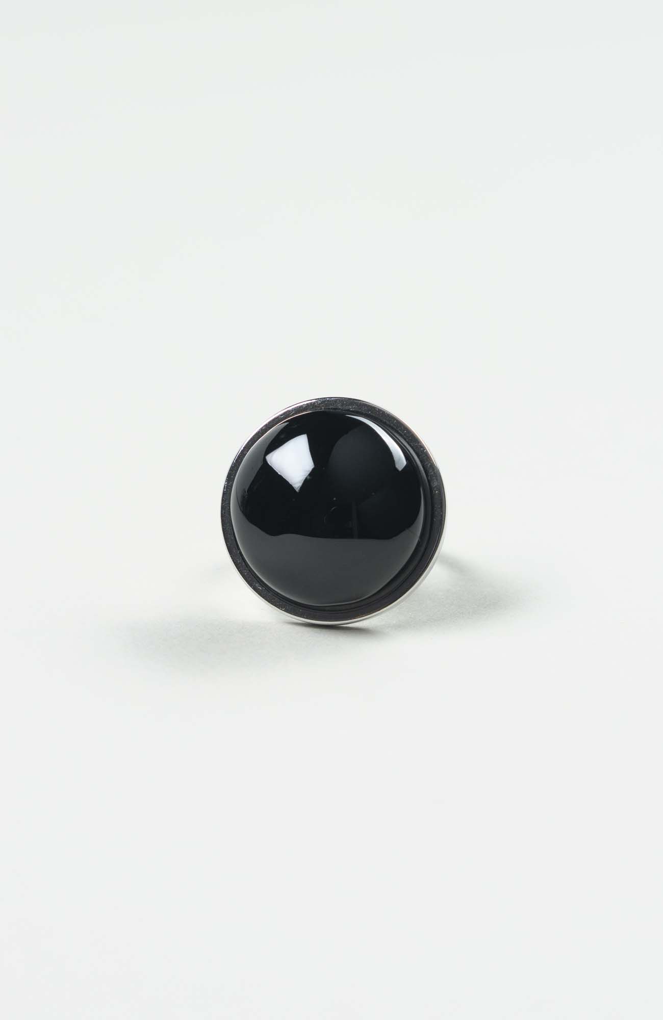 Bague moyen cabochon Intense Uni Argenté