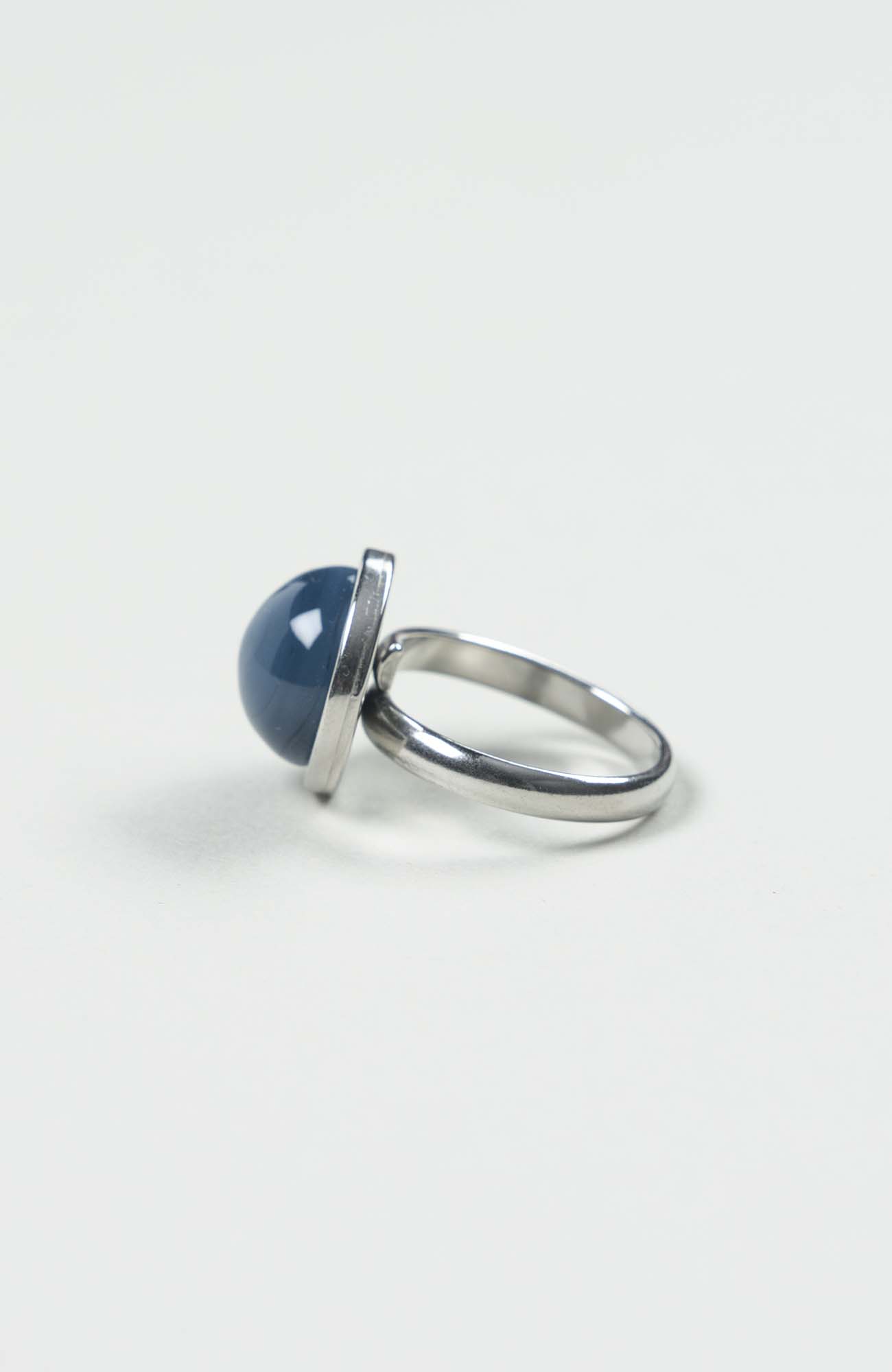 Bague petit cabochon Azura Uni Argenté
