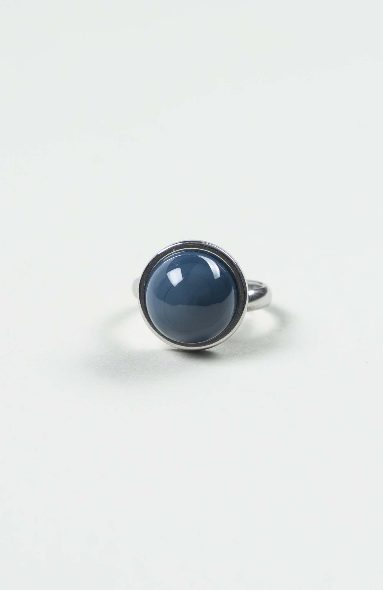 Bague petit cabochon Azura Uni Argenté
