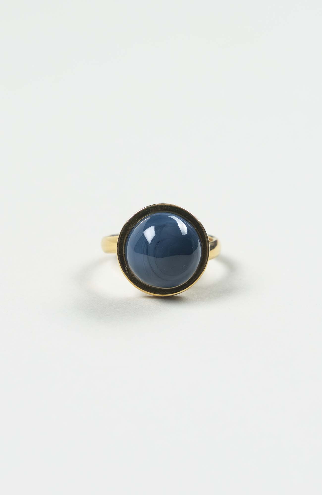 Bague petit cabochon Azura Uni Doré