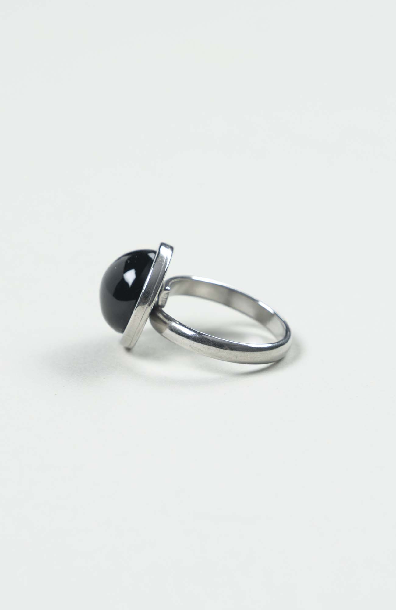 Bague petit cabochon Intense Uni Argenté
