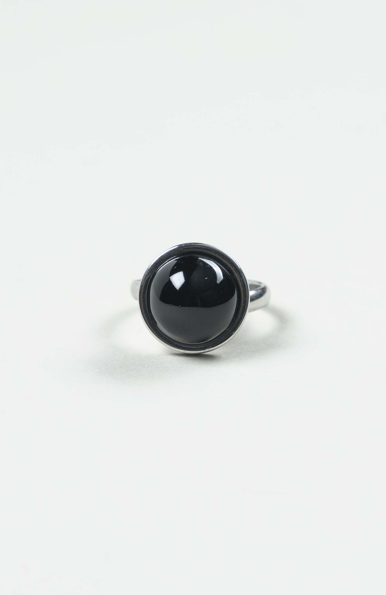 Bague petit cabochon Intense Uni Argenté