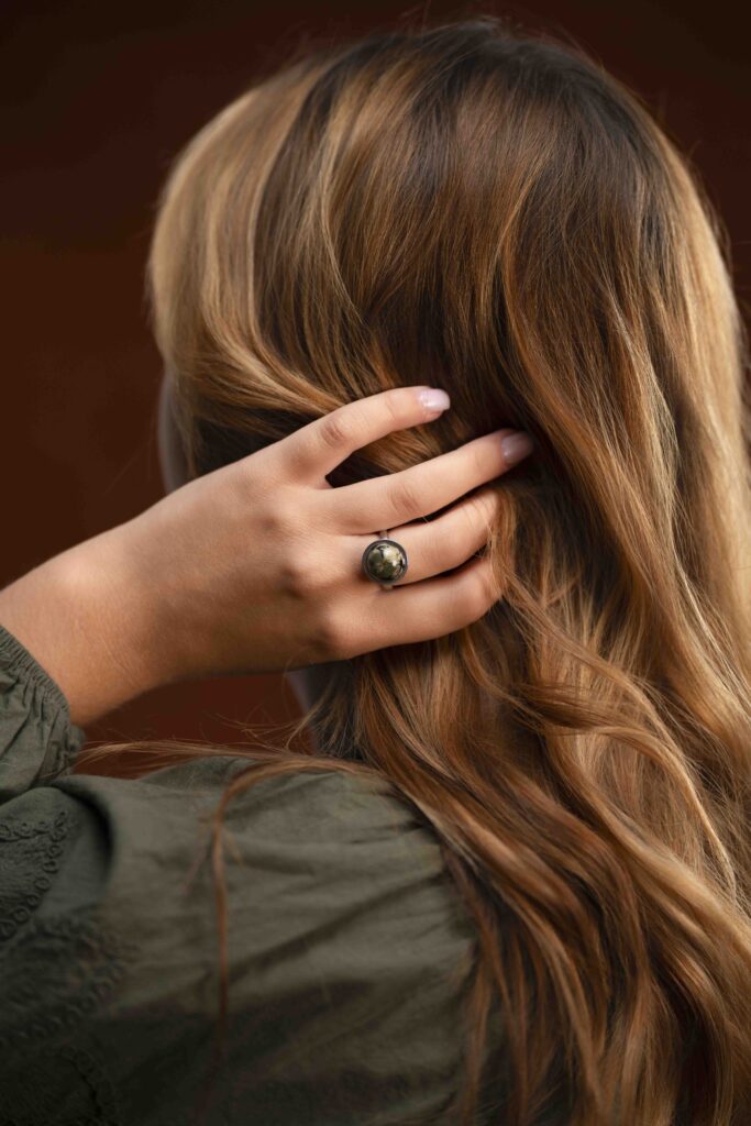 Bague petit cabochon